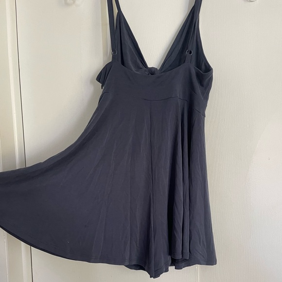 Navy Urban Outfitters Skort Romper - Picture 6 of 8
